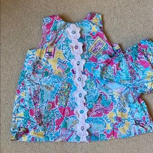Lilly Pulitzer two piece set 18-24m